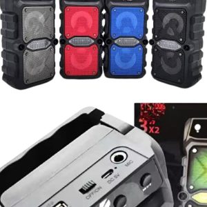 Bluetooth Hoparlör Çift Mikrofonlu Güçlü Ses Kaliteli Kesintisiz Kablosuz