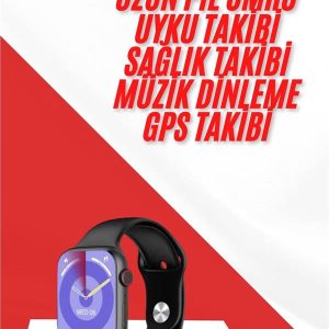 Yeni Nesil Akıllı Saat Ve Kulaklık Seti Gümüş Kasa Zarif Tasarım Çok Fonksiyonlu