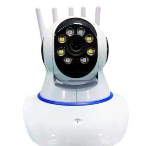 LED Aydınlatmalı 5 Antenli Motorlu 1080P Wifi Kamera Sensörlü