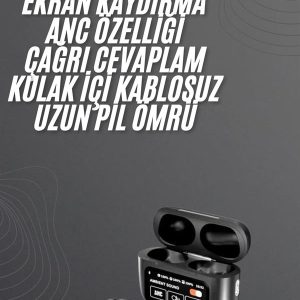 Yeni Nesil Pro Ekranlı Bluetooth Kulaklık 5.0 Bluetooth