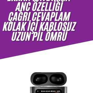 Kablosuz Bluetooth Kulaklık Pro Yeni Nesil Dokunmatik Kontrol