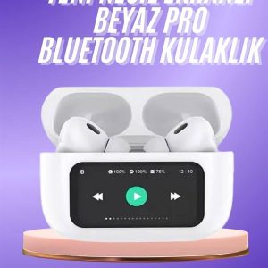 Dokunmatik Ekranlı ANC/ENC Yeni Nesil Pro Bluetooth Kulaklık Dokunmatik Ekran