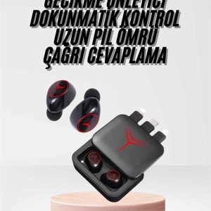 Kablosuz Şarj Göstergeli Powerbank Özellikli Bluetooth Kulaklık Çağrı Cevaplayabilen