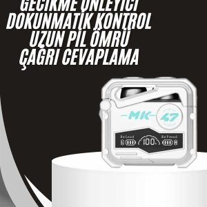 Gecikme Önleyici Oyuncu Kulaklığı Bluetooth Bağlantılı ANC Özelliği 5.0 Bluetooth