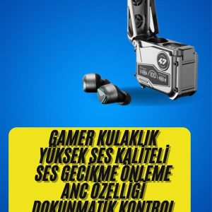 Bluetooth Kulaklık Dokunmatik Kontrol Tws kablosuz kulaklık Hi-fi Stereo