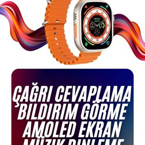 Android ve İOS Uyumlu Uyku ve Sağlık Takibi Yapabilen 3 Kordonlu Akıllı Saat