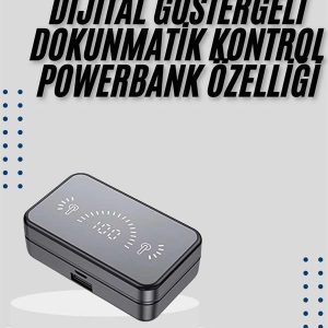 İos Android Uyumlu Bluetooth Kulaklık Kablosuz Kulaklık Yüksek Basslı