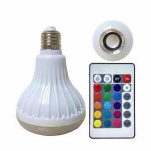 Lamba Hoparlör Ampül Görünümlü Renk Değiştirebilen Android ve İOS Uyumlu