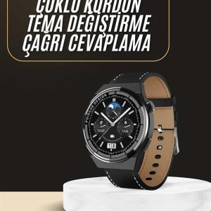 Çoklu Kordon Hediyeli Akıllı Saat Çağrı Cevaplama Müzik Dinleme Dokunmatik Ekran