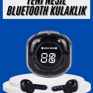 Ultrapods Led Göstergeli Oyuncu Kulaklığı ANC Destekli Bluetooth 5.3