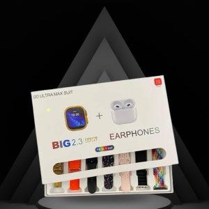 Akıllı Saat ve Air Pro Kulaklık 7 Kordonlu Çok Fonksiyonlu İkili Set