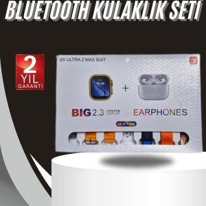 9 Ultra Akıllı Saat 49mm 2inç Ekran 7 Kordonlu ve Bluetooth Kulaklık