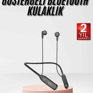 Kablolu Kulak İçi Bluetooth Kulaklık 100 Saat ANC Özellikli Boyun Bantlı