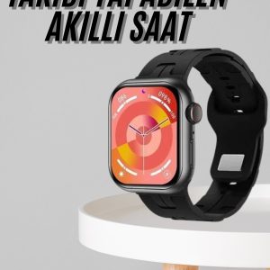 Yeni Nesil Akıllı Saat Çağrı Cevaplama Müzik Dinleme Plastik Kordon Mesaj Bildirimleri