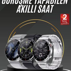 Akıllı Saat Uyku ve Sağlık Takibi NFC Uyumlu Bluetoooth Bağlantılı Android İOS Uyumlu