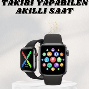 Akıllı Saat Wireless Şarj Yüksek Çözünürlüklü Müzik Dinleme Sesli Cevaplama
