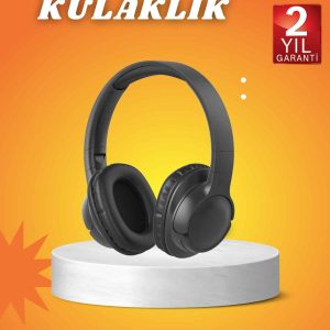 Kablosuz Bluetooth Kulaklık Kulak Üstü Mikrofonlu 5.0 Bluetooth ANC Özelliği