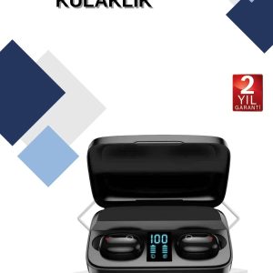 Dijital Göstergeli Bluetooth Kulaklık Kablosuz TWS Stereo Bluetooth 5.0