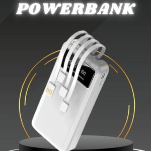 Powerbank Şarj Cihazı 4 Çıkışlı 20.000 MAH Powerbank Kompakt Yüksek Kapasiteli Hızlı Şarj