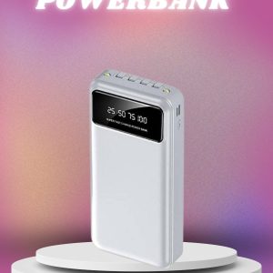 4 Çıkışlı 20.000 MAH Powerbank Taşınabilir Çoklu Giriş
