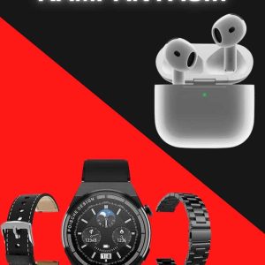 Akıllı Saat ve Kulaklık Seti Bildirim Görme Arama Cevaplama ANC Özelliği