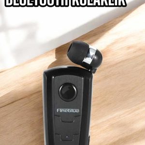 Tüm Telefonlara Uyumlu Mikrofonlu Titreşimli Makaralı Bluetooth Kulakiçi Kulaklık