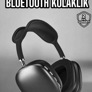 P9 Plus Kulaklık Siyah Bluetooth Bağlantılı Kulak Üstü Kablosuz