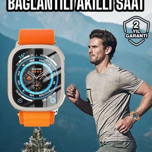 Akıllı Saat Uyku ve Spor Takibi Yeni Nesil Bluetooth Bağlantılı Amoled Ekran