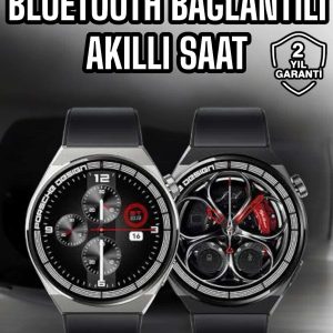 Akıllı Saat Dokunmatik Ekran Sesli Görüşme ve Bildirim Görme Sağlık Takibi