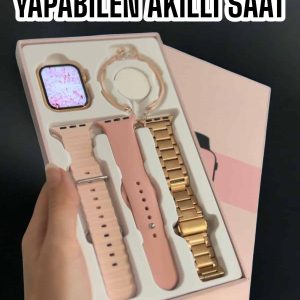 Akıllı Saat Bluetooth Bağlantılı Aksesuar Hediyeli GPS Takibi