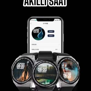 Akıllı Saat GPS VE NFC Özelliği Sesli Görüşme Dokunmstik Ekran