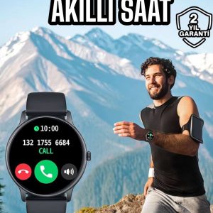 Akıllı Saat Çok Fonksiyonlu Sesli Görüşme NFC Uyumlu Amoled Ekran