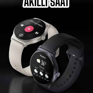 Akıllı Saat Sesli Görüşme Bluetooth Bağlantılı 3 Kordonlu