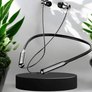 Boyun Bantlı Kablolu Kulaklık ANC Özelliği Uzun Şarj Süreli Sporcu Kulaklığı 100 saat