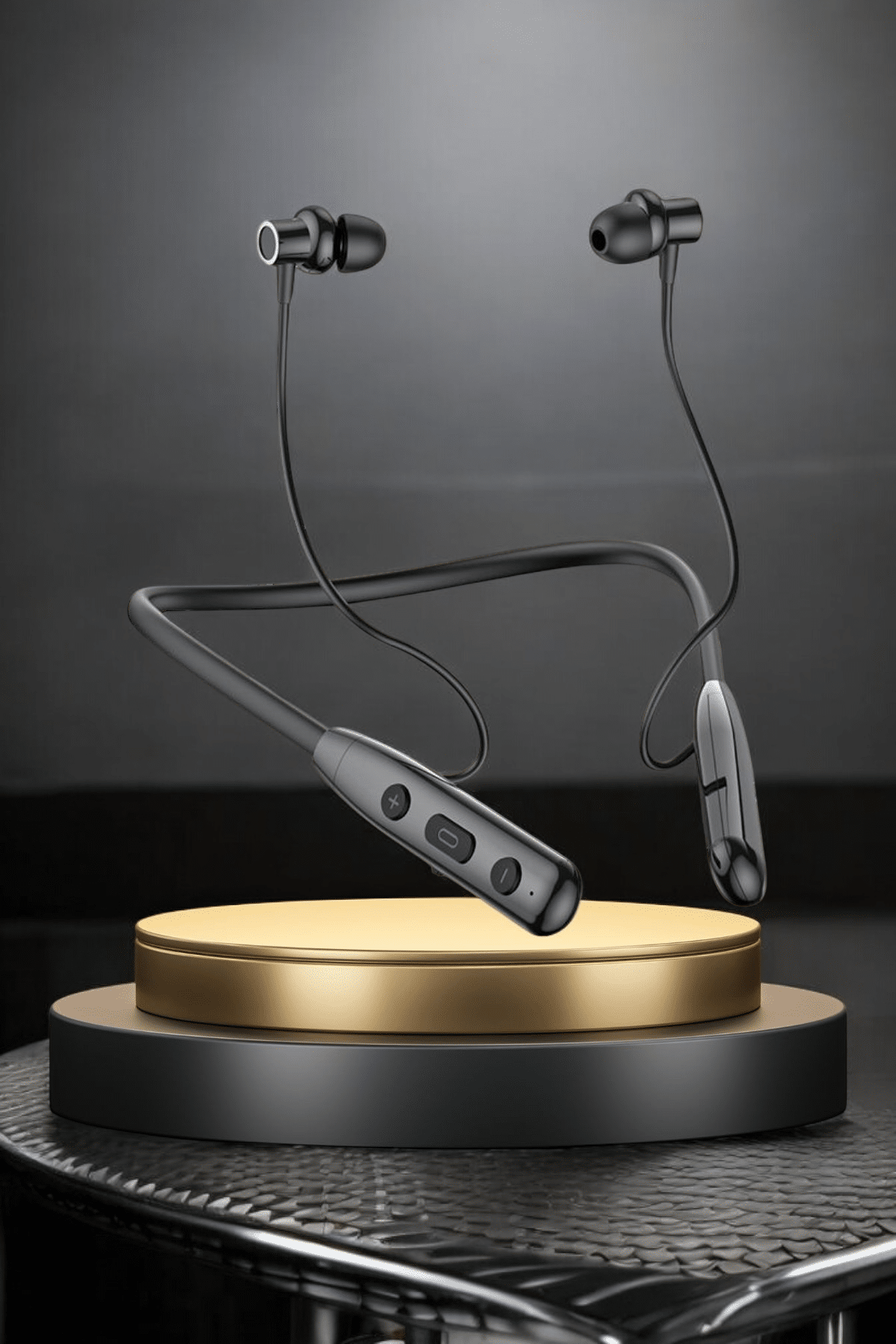 Kablolu Bluetooth Kulaklık Boyun Bantlı ANC Özelliği Yüksek Ses Kaliteli 100 saat