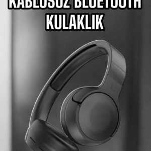 Kulak Üstü Kablosuz Bluetooth Kulaklık Gürültü Önleyici Uzun Şarj Süreli