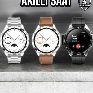 Akıllı Saat Bildirim Görme Sesli Görüşme Çoklu Kordon GPS Takibi