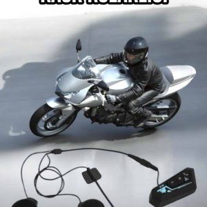 Kask Kulaklığı Motosiklet Intercom Interkom Dinleme Konuşma Özellikli Su Geçirmez