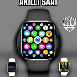 Akıllı Saat Amoled Ekran GPS ve Uyku Takibi Bluetooth Bağlantılı