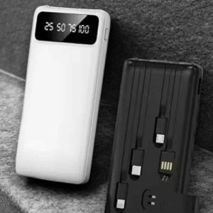 Powerbank 20.000 Mah LCD Ekran USB Lightning Type-C Uyumlu İOS ve Android