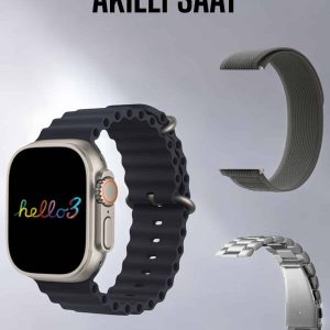 Akıllı Saat Yeni Nesil Bluetooth Bağlantılı Uyku Sağlık Takibi GPS Ve NFC Uyumlu