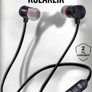 Kablolu Mıknatıslı Sport Kulaklık Bluetooth Bağlantılı