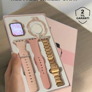 Akıllı Saat Adımsayar Nabız Takibi ve GPS Destekli Kadınlara Özel