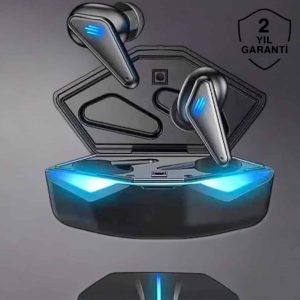 Bluetooth Oyuncu Kulaklığı Led Işıklı Kablosuz ANC Özelliği