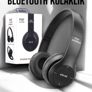 Kulak Üstü TF Kart ve AUX Destekli Ergonomik Bluetooth Kulaklık
