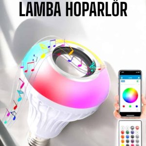 Lamba Led Hoparlör Dayanıklı ve Uzun Ömürlü Bluetooth Hoparlör