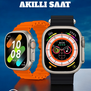 Kablosuz Şarjlı Çağrı ve Müzik Kontrolü Sağlayan Akıllı Saat