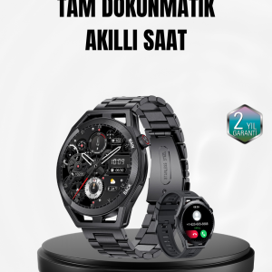 Spor ve Sağlık Takip Özellikli Akıllı Saat – Kalp Atış Uyku ve Adım Ölçer Fonksiyonlu