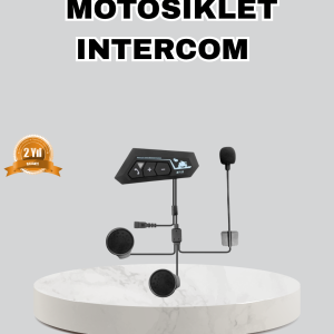 Motosiklet Kaskı İçin Bluetooth Kulaklık – Kablosuz Mikrofonlu Gürültü Azaltmalı BT22