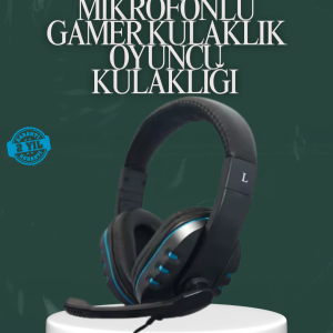 Kablolu Gaming Headset – Net Ses Ayrımı ve Ayarlanabilir Konfor